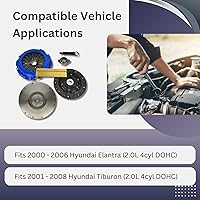 Vista 2 de EFT Stage 2 Kit de embrague con volante HD para Hyundai Elantra 2000-2008, motor Tiburon 2.0L - Ingeniería de precisión para un mejor rendimiento