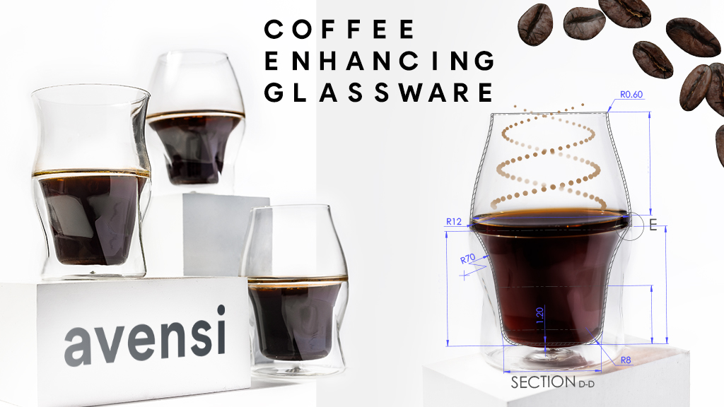 Amazon.com | ICOSA Brewhouse AVENSI Coffee Enhancing Glassware