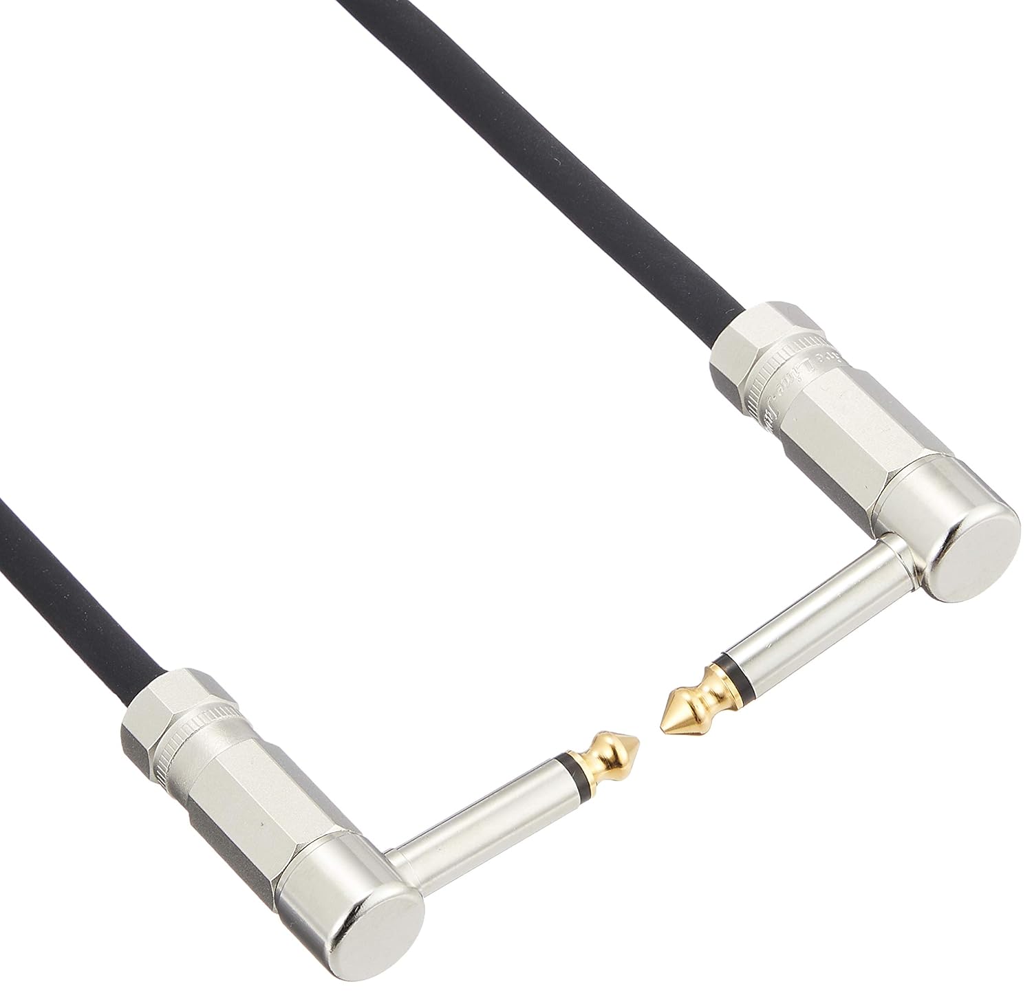 LE-50CS/S LE-Stage Series Guitar Cable, 19.7 inches (50 cm), Black