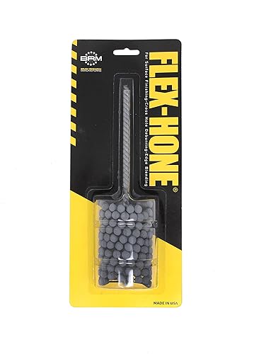 Miniatura 205 de Brush Research pulidor cilíndrico FLEX-HONE, serie BD, abrasivo de carburo de silicio, 1