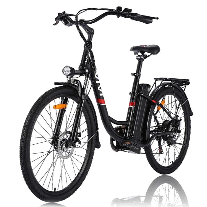 Buy VIVI 26" Electric Cruiser Bike,350W Electric Bike/City Ebike with