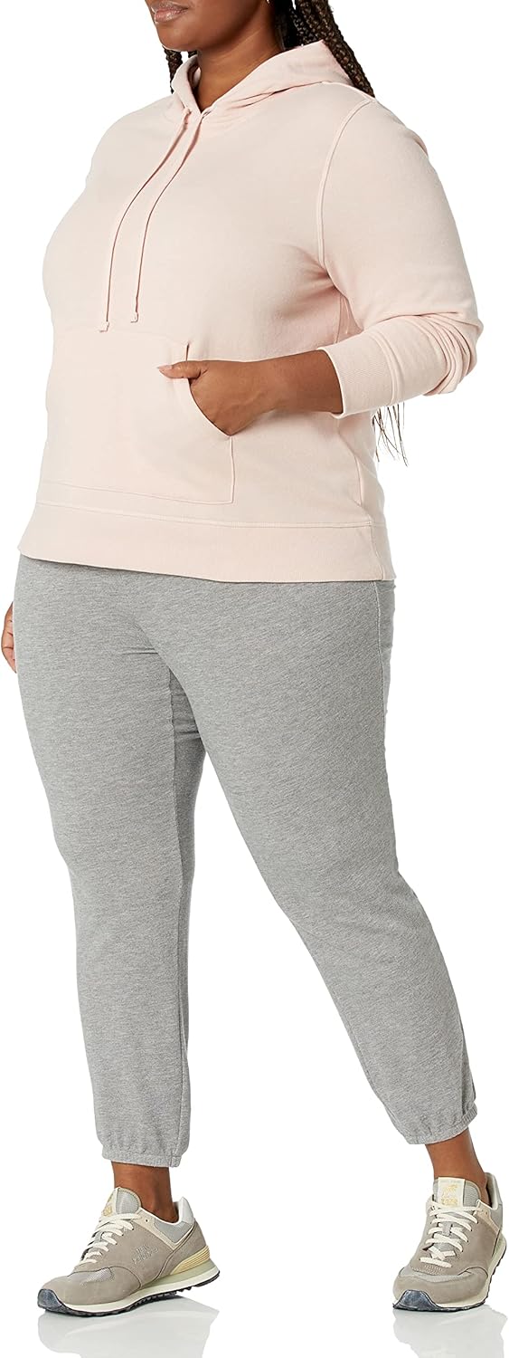 Cozy Chic: Women's French Terry Fleece Hoodie from Amazon Essentials