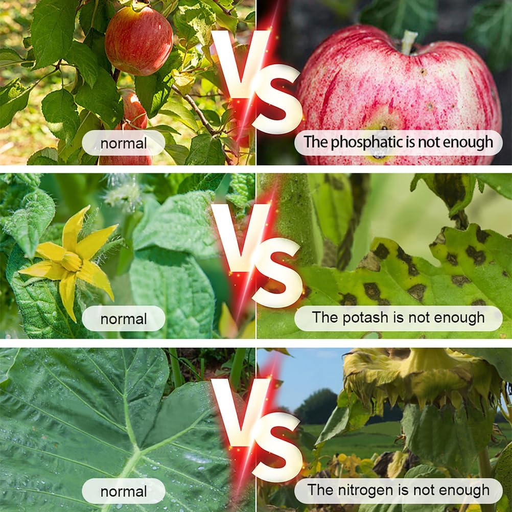 4 in 1 Soil Tester Digital - Portable Soil Nutrient Detector, Multifunctional Soil Tester Temperature Meter, for Garden Nutrients, Lawn, Plant Care, Farm