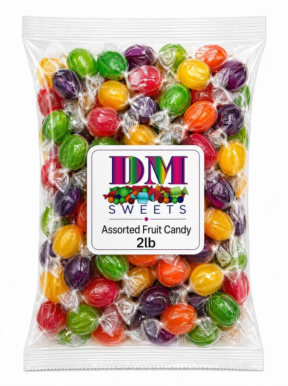 Amazon.com: Assorted Fruit Hard Candy 2 lb Bulk Bag Cherry Orange