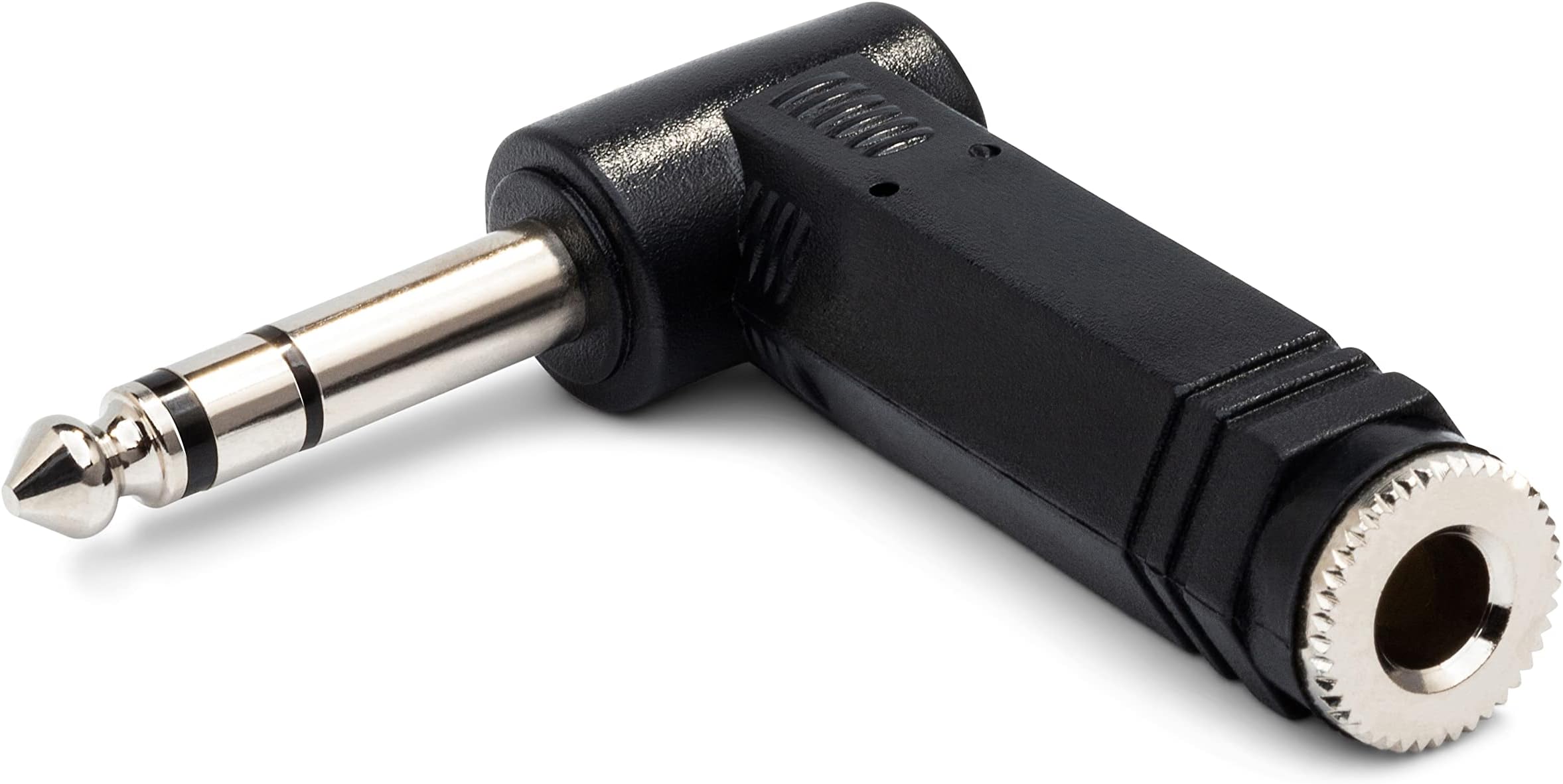 Hosa GPP-273 1/4 Inch TRS to Same Right-Angle Adaptor