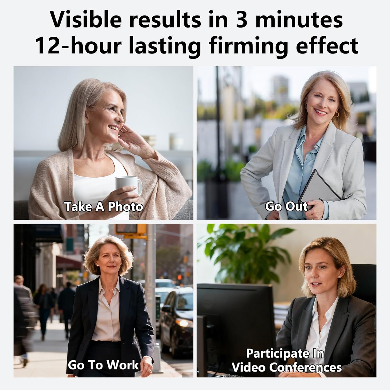 Instant Eye Tightener, Temporary Tightener, Reduces Eye Bags, Wrinkles, Puffiness, Dark Circles and Crow's Feet in 3 Minutes, Anti-Aging, Firming and Hydrating Triple Effect 1 Fl oz (Pack of 1) - Image 6