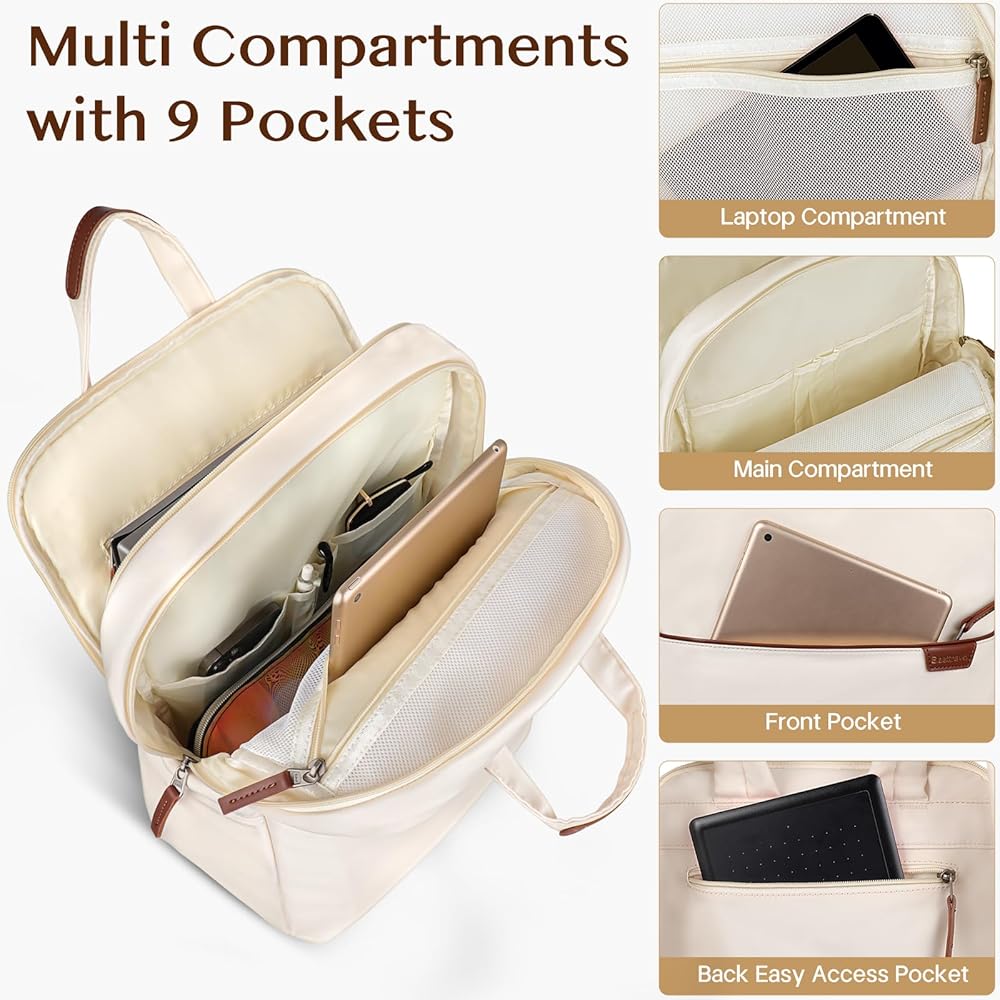 Zaino Porta PC Besttravel 15.6 Pollici - Antifurto, Impermeabile, Con USB, Per Uomo - Foto 10