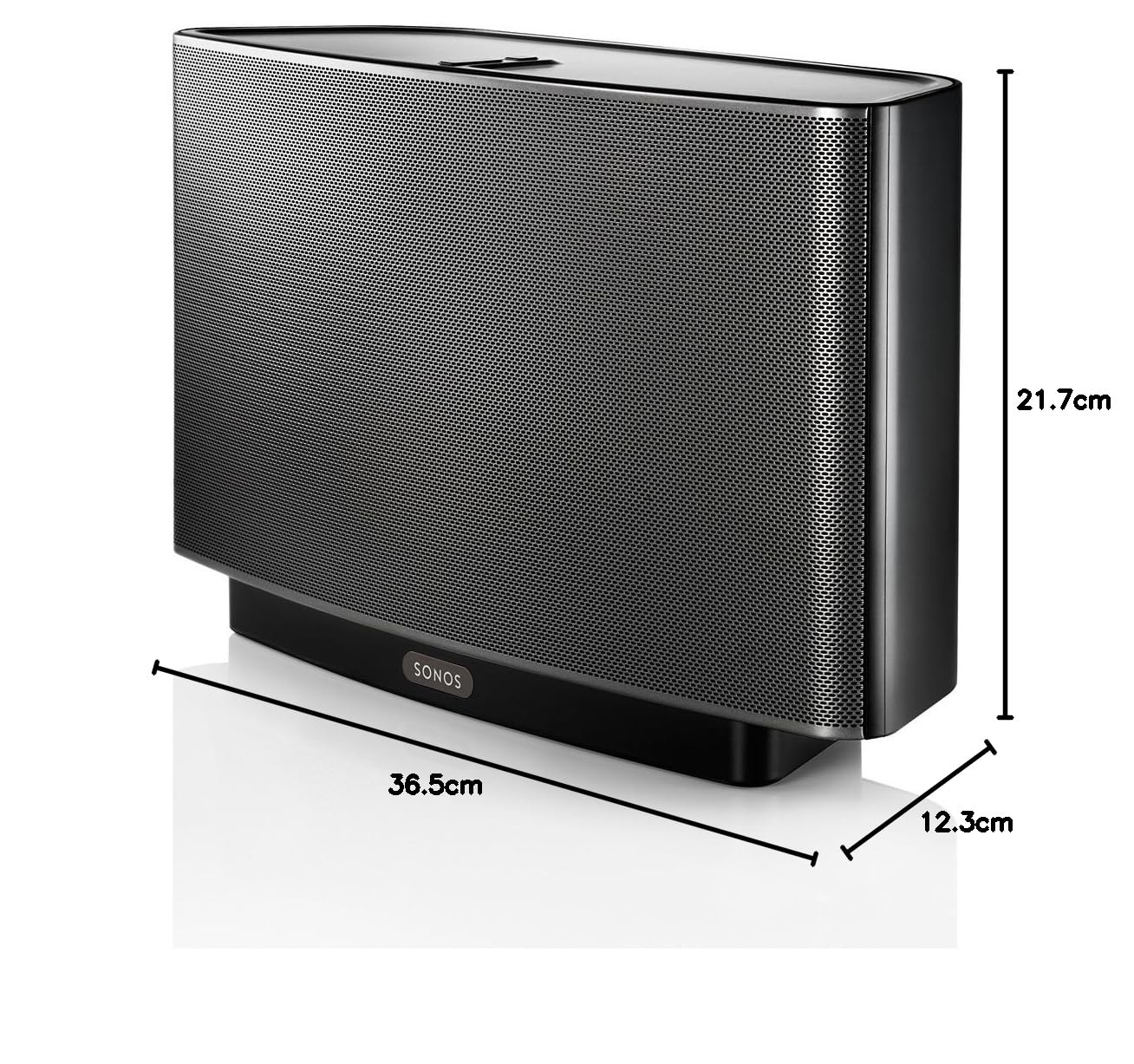 Sonos Play:5 Smart Speaker Generation 1 (wireless, kabellose Steuerung, steuerbar mit iPhone, iPad, iPod, Android & Windows) schwarz