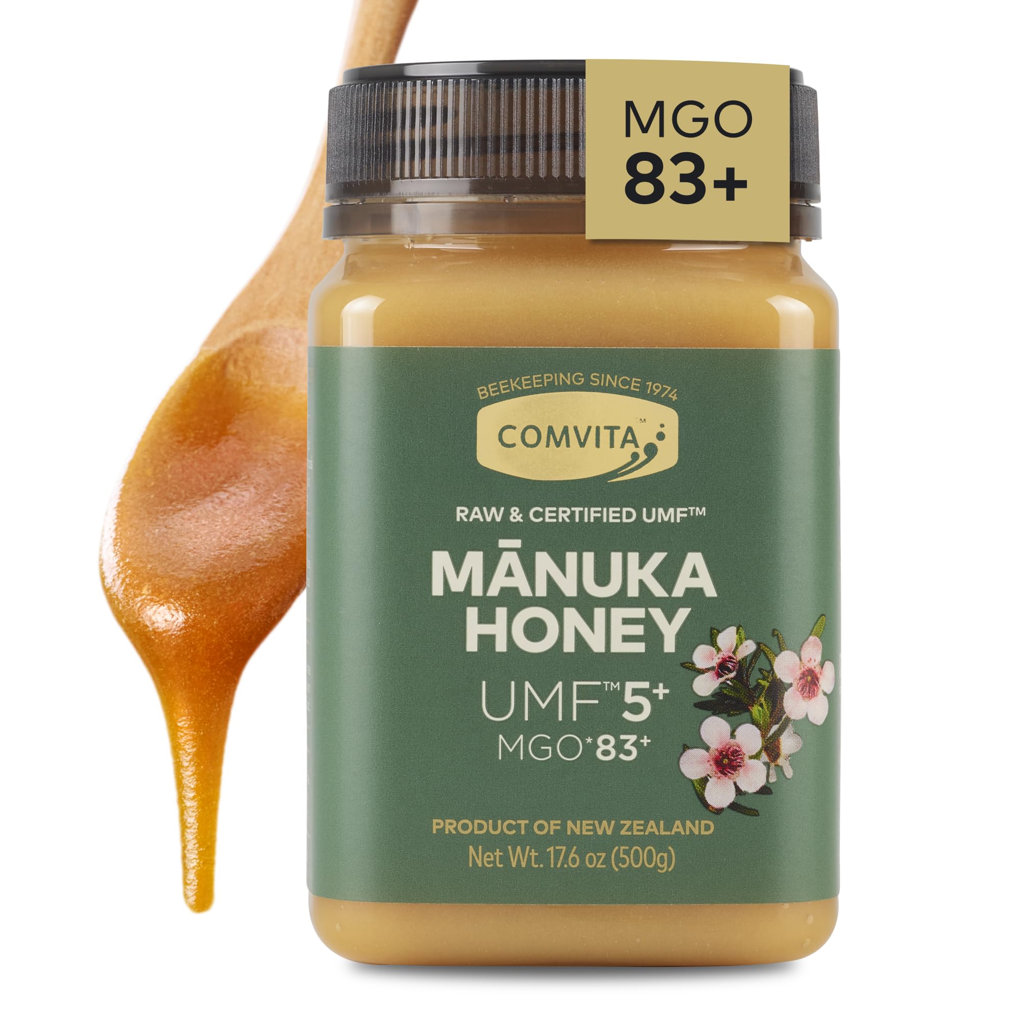 Amazon | コンビタ マヌカハニー UMF 5+ 500g MGO 83-262 | COMVITA