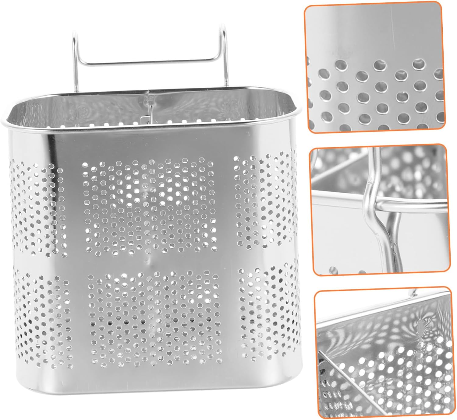 Hanging Chopsticks Holder Stylish Kitchen Utensil Drying Rack for Forks Spoons Silverware Space-saving Design for Tidy Countertop Storage