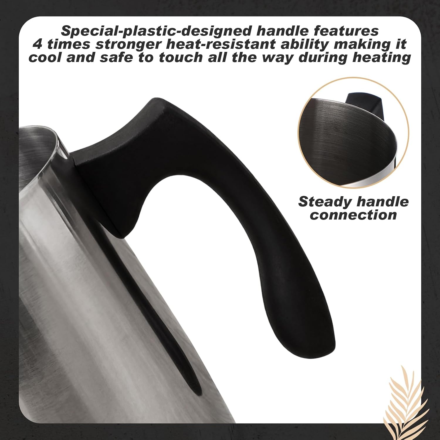 Romooa 2 Pcs Wax Melting Pitcher 32oz 304 Stainless Steel Wax Pouring Pitcher Double Boiler Candle Making Pouring Pot Candle Melting Pot with Heat-Resistant Handle, Dripless Spout for Soy DIY