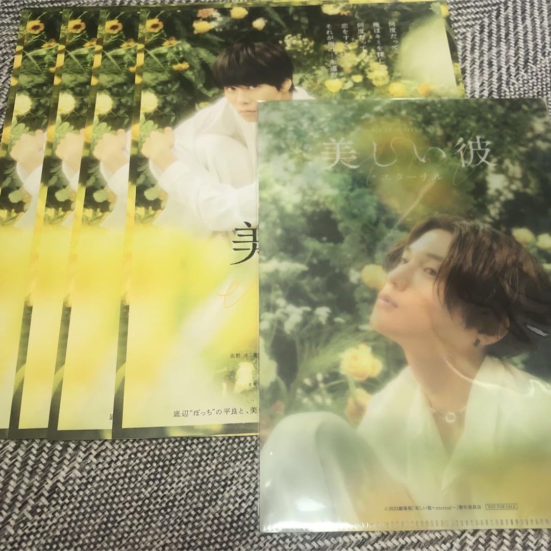 美しい彼 クリアファイル Amazon.co.jp: 劇場版美しい彼 クリアファイル フライヤー 八木勇征