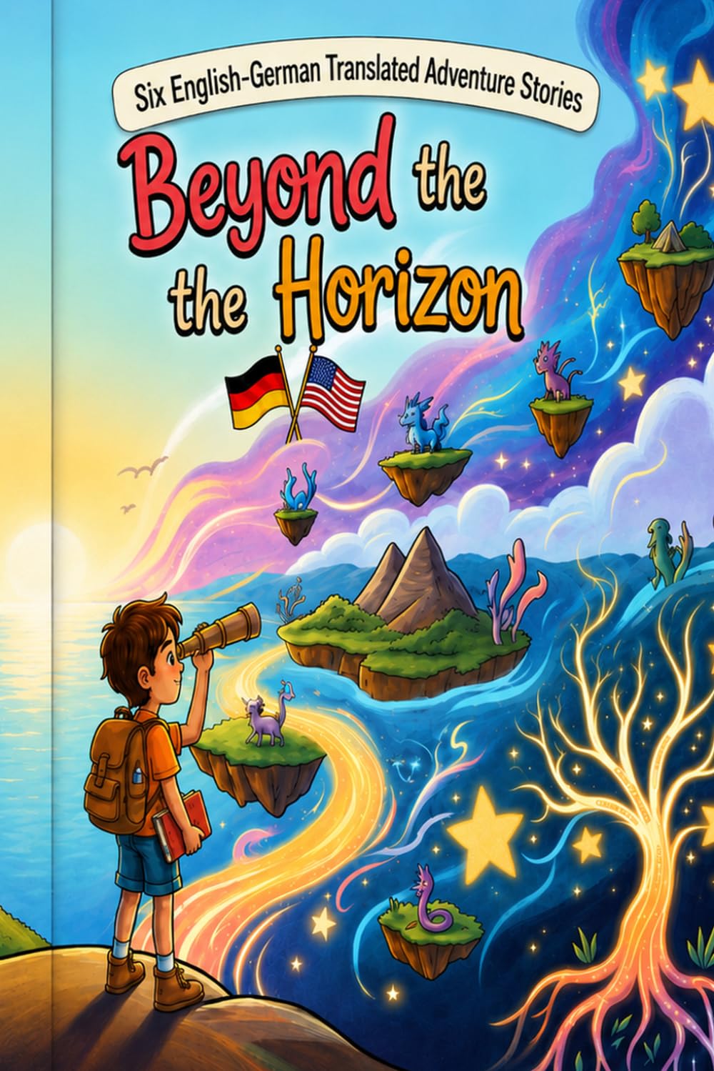 Beyond the Horizon: Six English-German Translated Adventure Stories