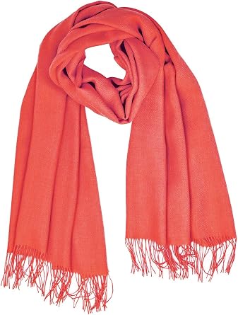 100% Baby Alpaca Wool Oversized Scarf & Shawl, Ethically Sourced, Hypoallergenic - Unisex | 27.5 x 78.5 inches