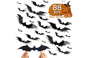 3D Bats Decoration: A Halloween Essential for Spooky Ambiance