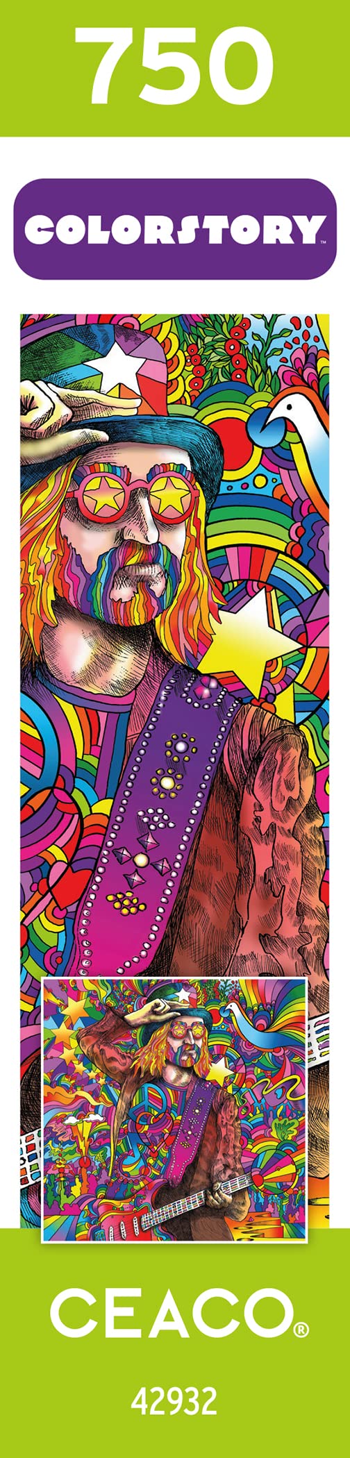Ceaco - Colorstory - Howie Green - Puzzle da 750 pezzi