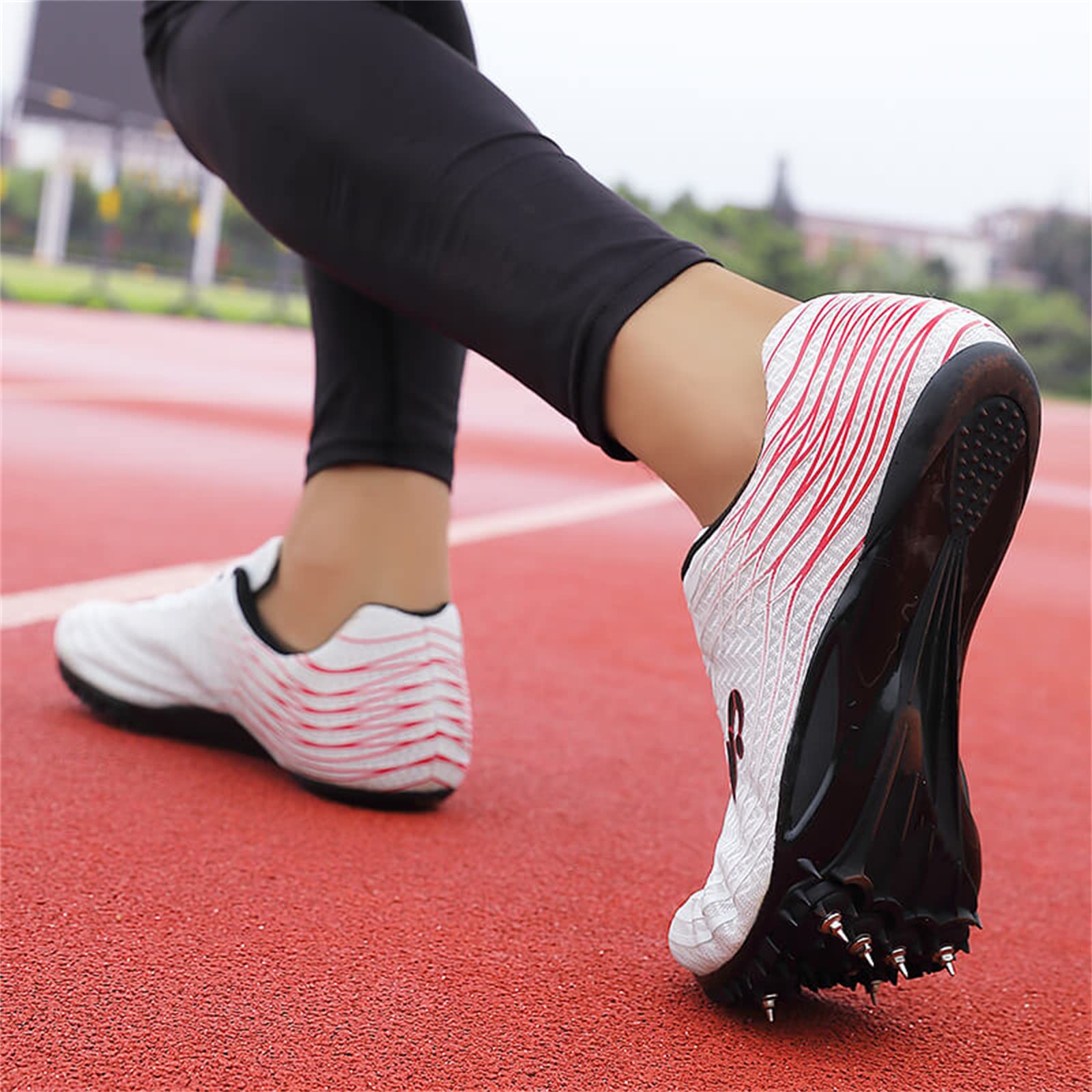 Chaussures D'athlétisme À Pointes Professionnelles pour Hommes Et Femmes Baskets De Course De Sprint Et De Saut