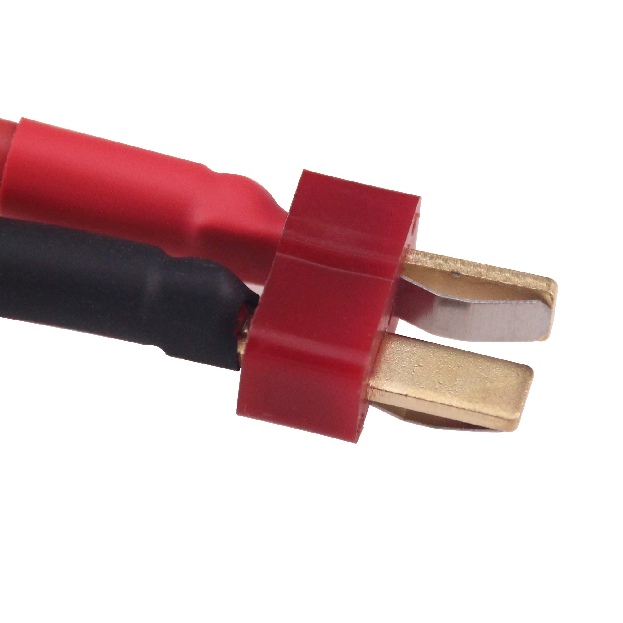 BDHI Adaptateur Deans T-Plug Femelle Vers 2x EC5 Mâles - Câble 12 AWG Pour Batterie Losi E-Flite