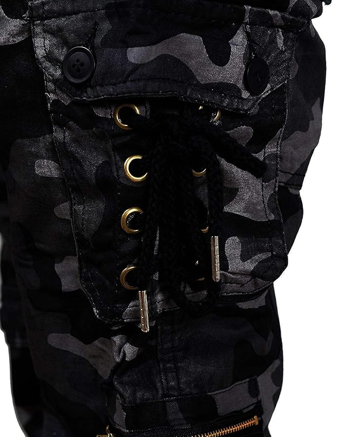 Cotton Army Fauji Shirt (Black 