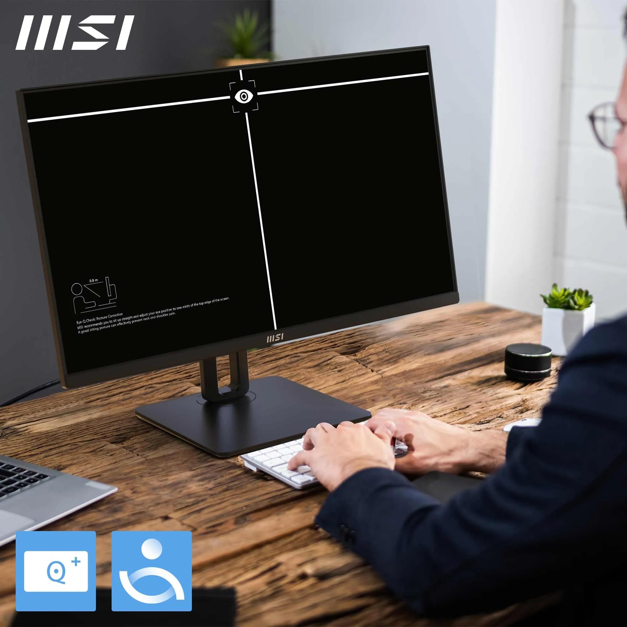 Msi Pro Mp245pg LeD-Monitor 60 Cm (23.8 Zoll), Schwarz, Fullhd, Ips, AdaptivE-Sync, 100hz Panel (9s6-3pc19M-003)