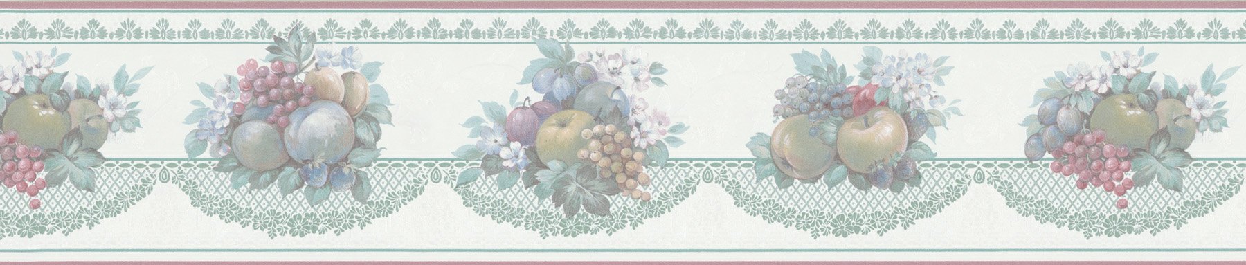 Brewster Home Fashions 418B323 Borders and More Petit Floral Wall Border, 5.125-Inch by 180-Inch