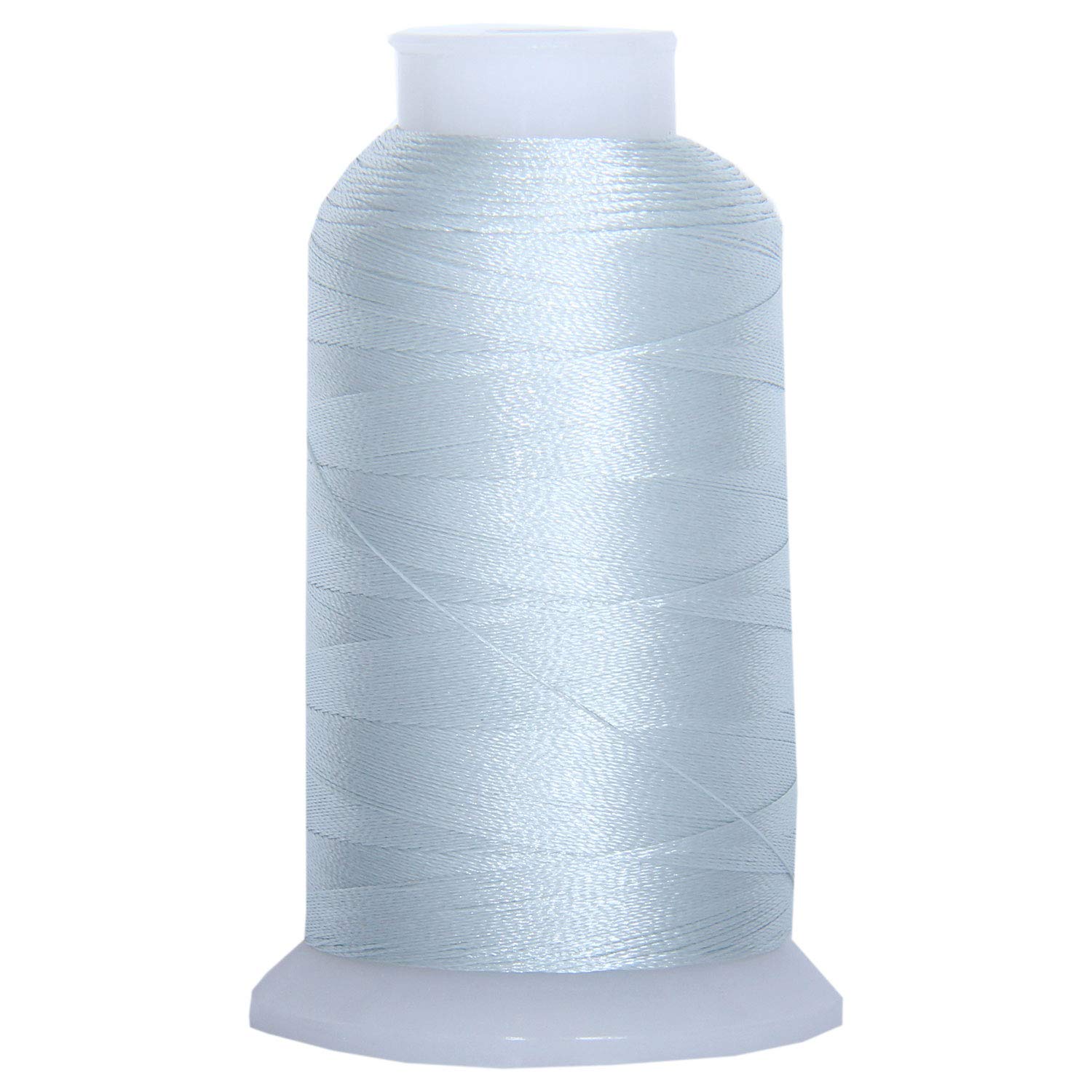 ThreadArt Polyester Machine Embroidery Thread, 1000M 40wt, Khaki Grey 1010