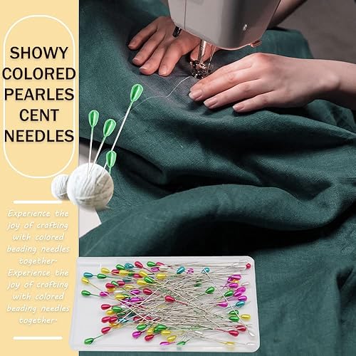 Miniatura 5 de Hocansen 150 alfileres de costura de perlas de lágrima de 1.378 in, alfileres de ramillete de boda para manualidades, manualidades, joyería,