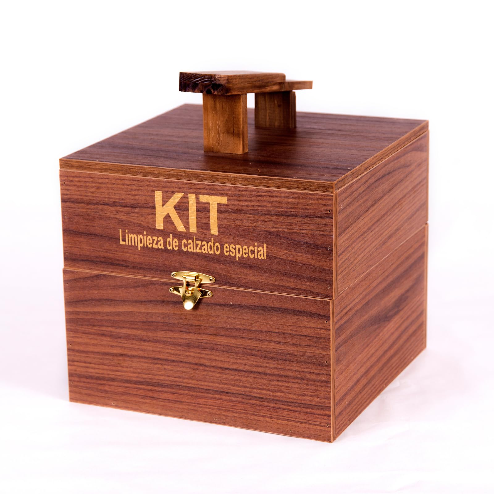 PREMIUM BOX, Limpieza de Zapatillas, Limpia Zapatos, Kit Limpieza Zapatillas, Incluye Garra Metálica de Sujección 360° Hormas Hombre Hormas Mujer Pastillas