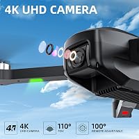 HANNVIW H330S GPS Drón 4K Kamerával - 5G FPV Élő Közvetítés, 249g Alatti, Kefementes Motor, Optikai Áramlás, Követő Mód, Kezdőknek és Haladó 2