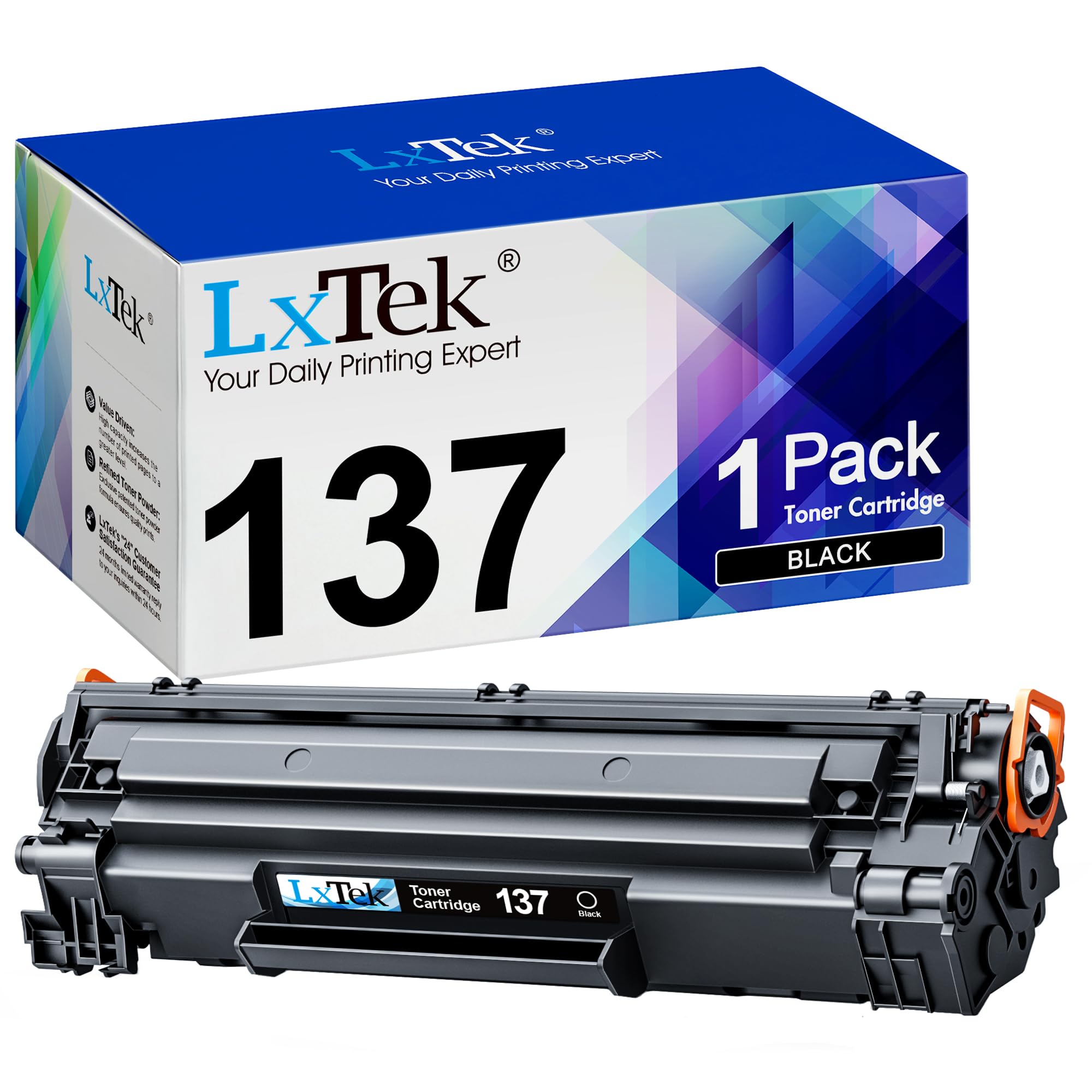 LxTek Compatible Replacement for Canon 137 CRG137 Toner Cartridge