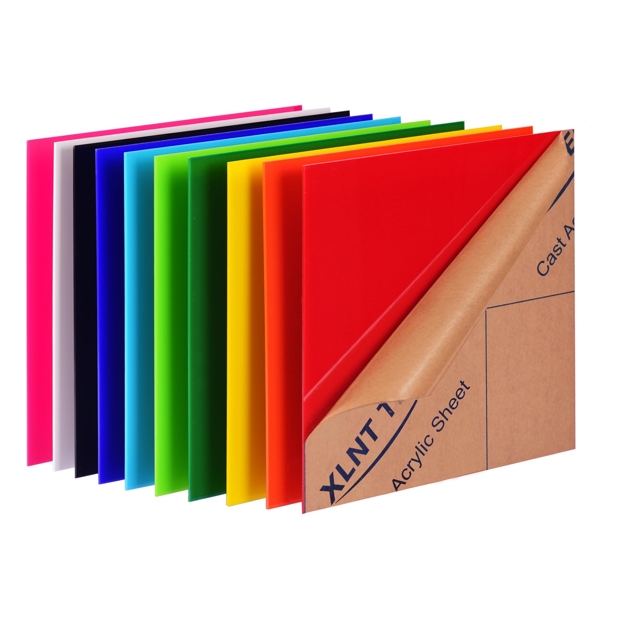 Yellow Cast Acrylic Sheet - Bright & Durable -8