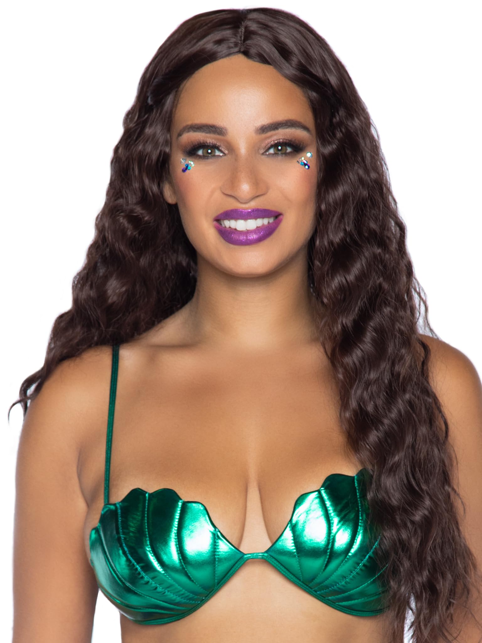 Leg AvenueWomens Mermaid Seashell Bikini Top