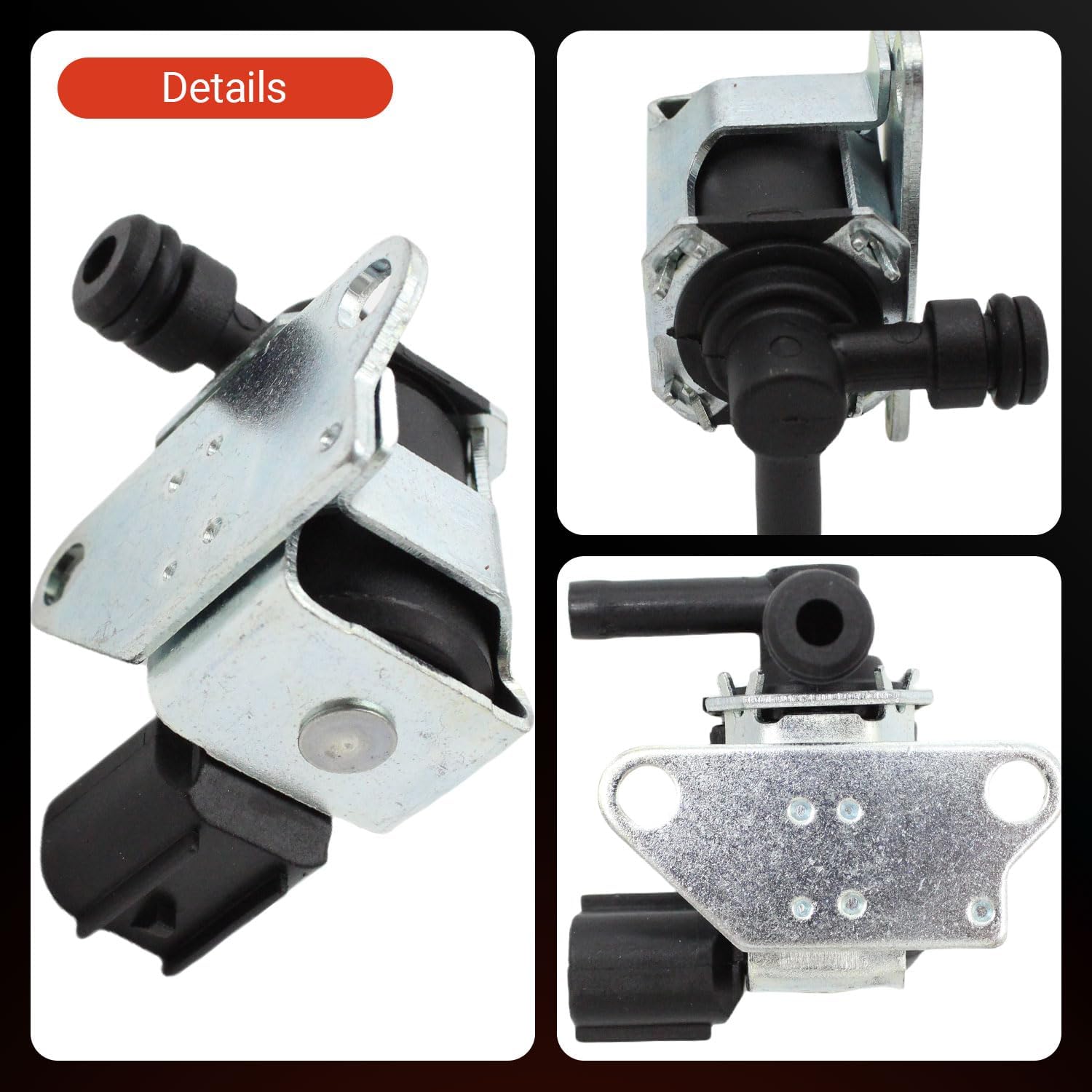 Vapor Canister Purge Solenoid Valve 36162-PNC-005 Compatible with Honda CR-V Civic Acura RSX Replaces 36162PNC005 K5T46680