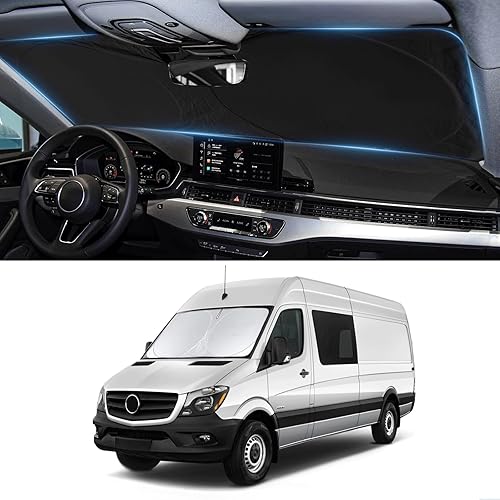 Miniatura 292 de Parasol para parabrisas de ajuste personalizado, cubierta para ventana delantera, visera plegable 210T, protector que bloquea los rayos ultravioleta