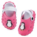 GLJ Naughty Angel First Walking Shoes for Baby Girls, Kids Clogs Slippers for Beach, Pool, Yard, Garden, Camping, Travel HOT Pink gallery image