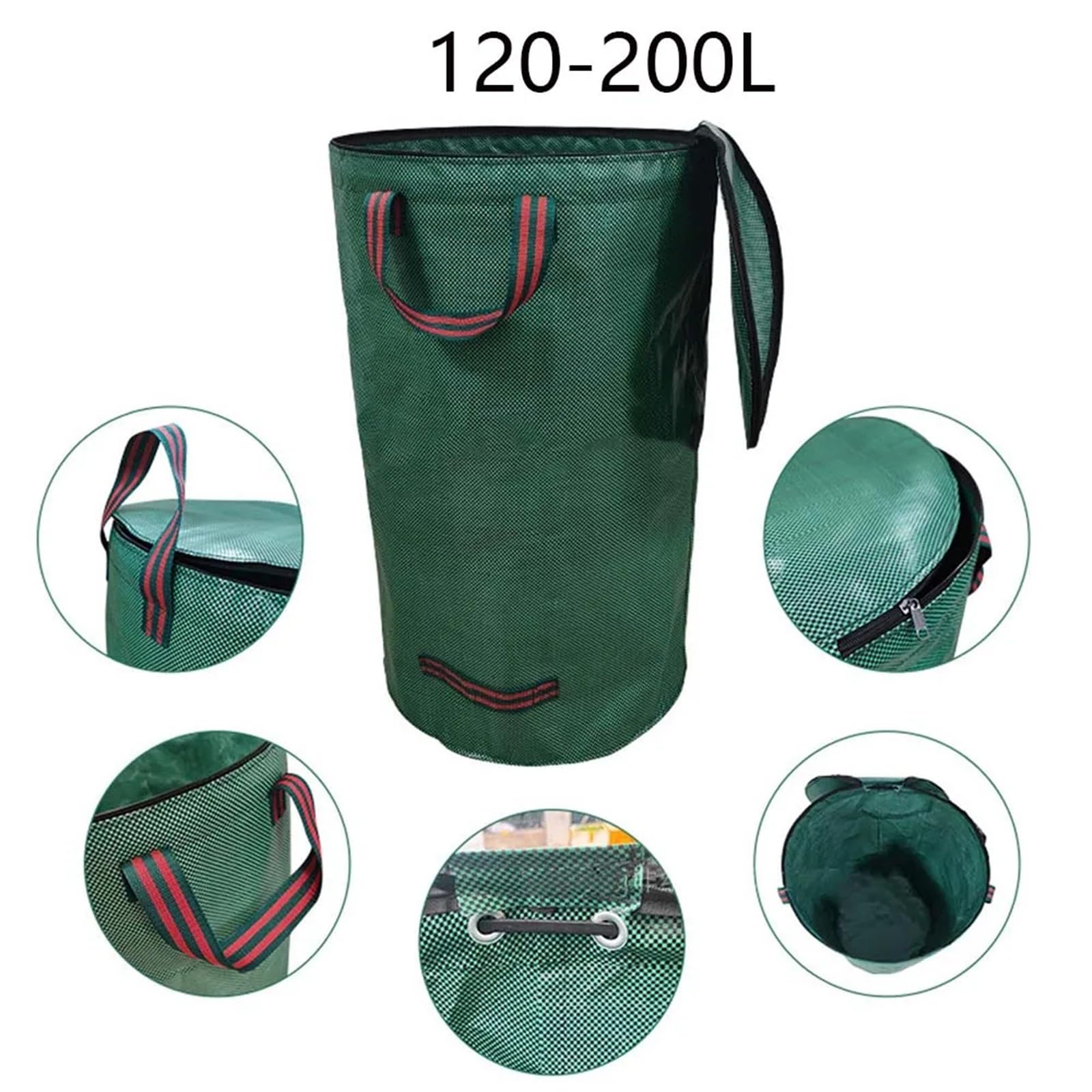 Contenedor plegable for residuos de jardín, 120/200L, for recogida de hojas de gran capacidad(200L)