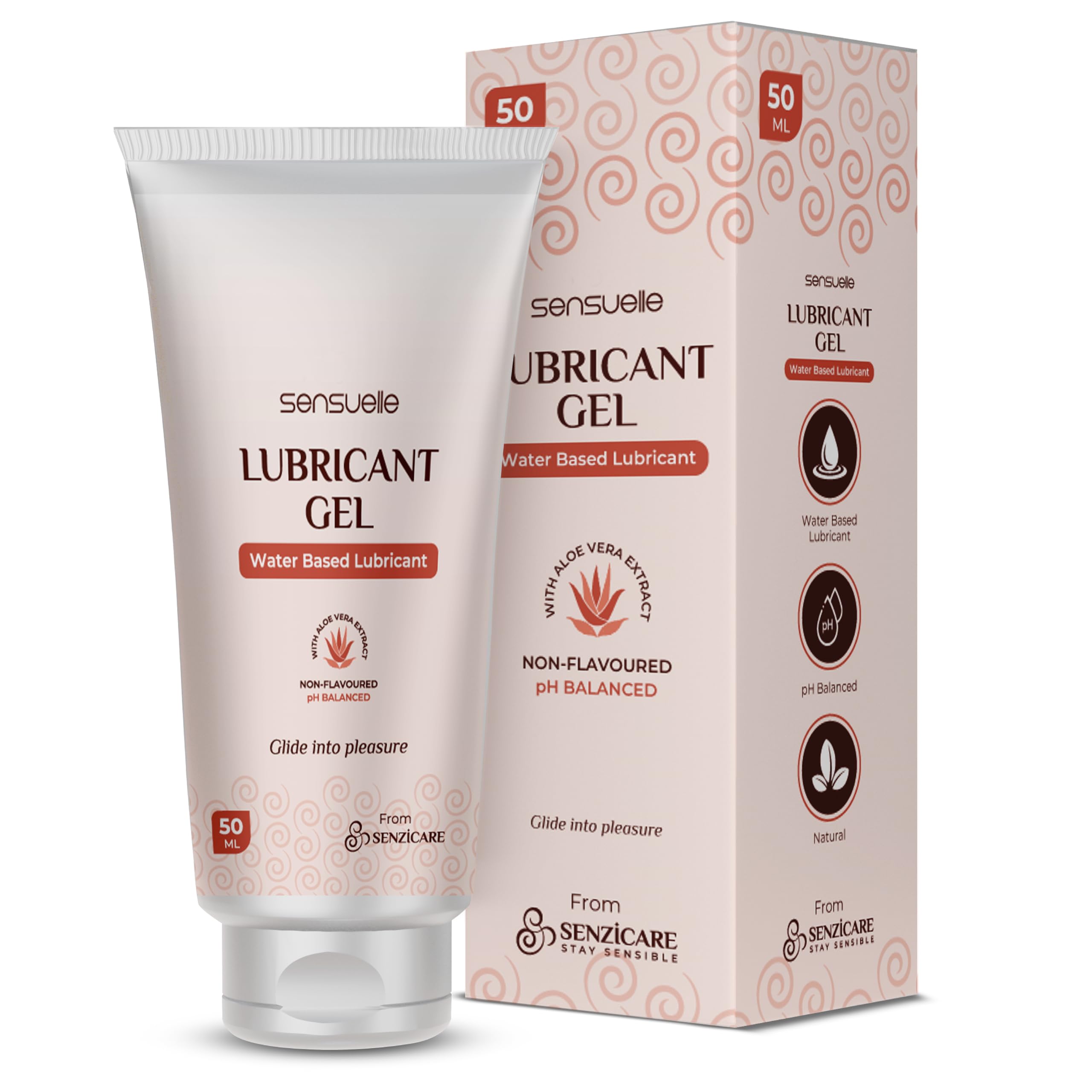 Senzicare Water Based Lubricant Gel For Men & Women Non Flavored 50 ml-image-46