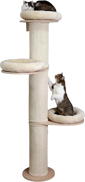 Kerbl Pet Maxi-Pet Wieża dla Kota, Beżowy, 187 x 38 cm
