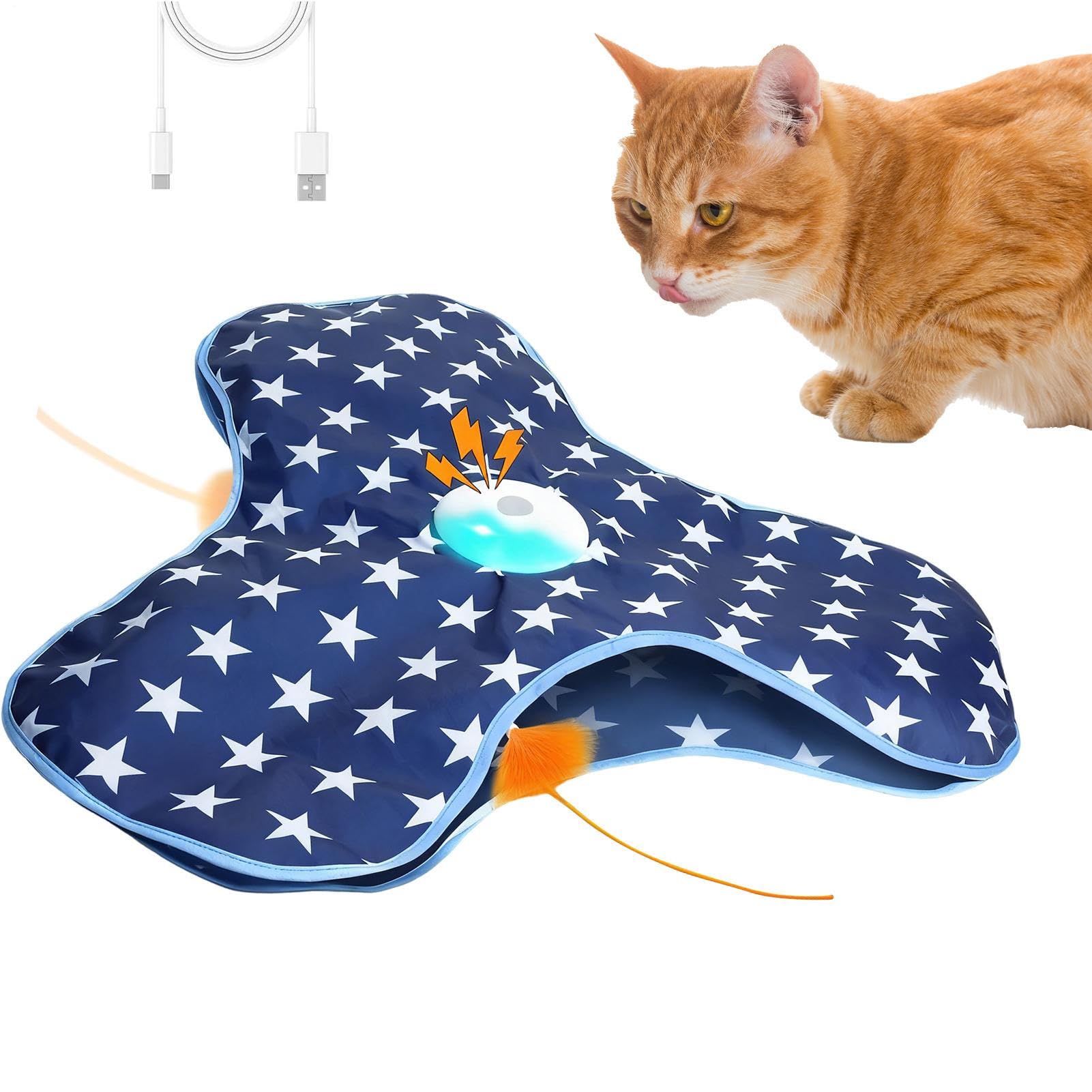 Interactifs Pour Chats à Leurres Cachés en Mouvement
