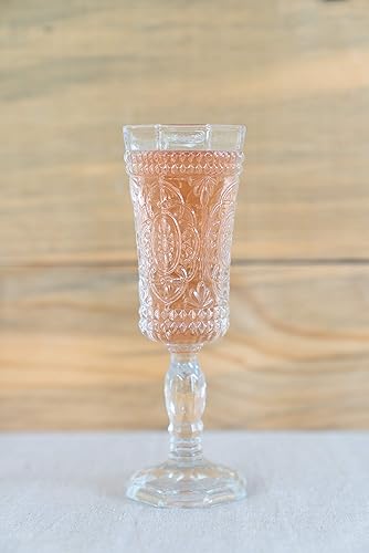 Miniatura 3 de 10 Strawberry Street Vaticano - Flauta de champán de 4 onzas, juego de 6, vidrio transparente