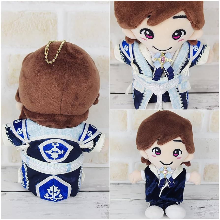 なにわ男子　ちびぬい服 なにわちゃん用も作っていたよ🐻‍❄️🐻‍❄️💚🩷 ちょっと