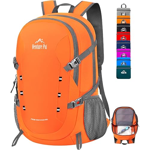 Venture Pal 40L Lightweight Packable Travel Hiking Backpack Daypack