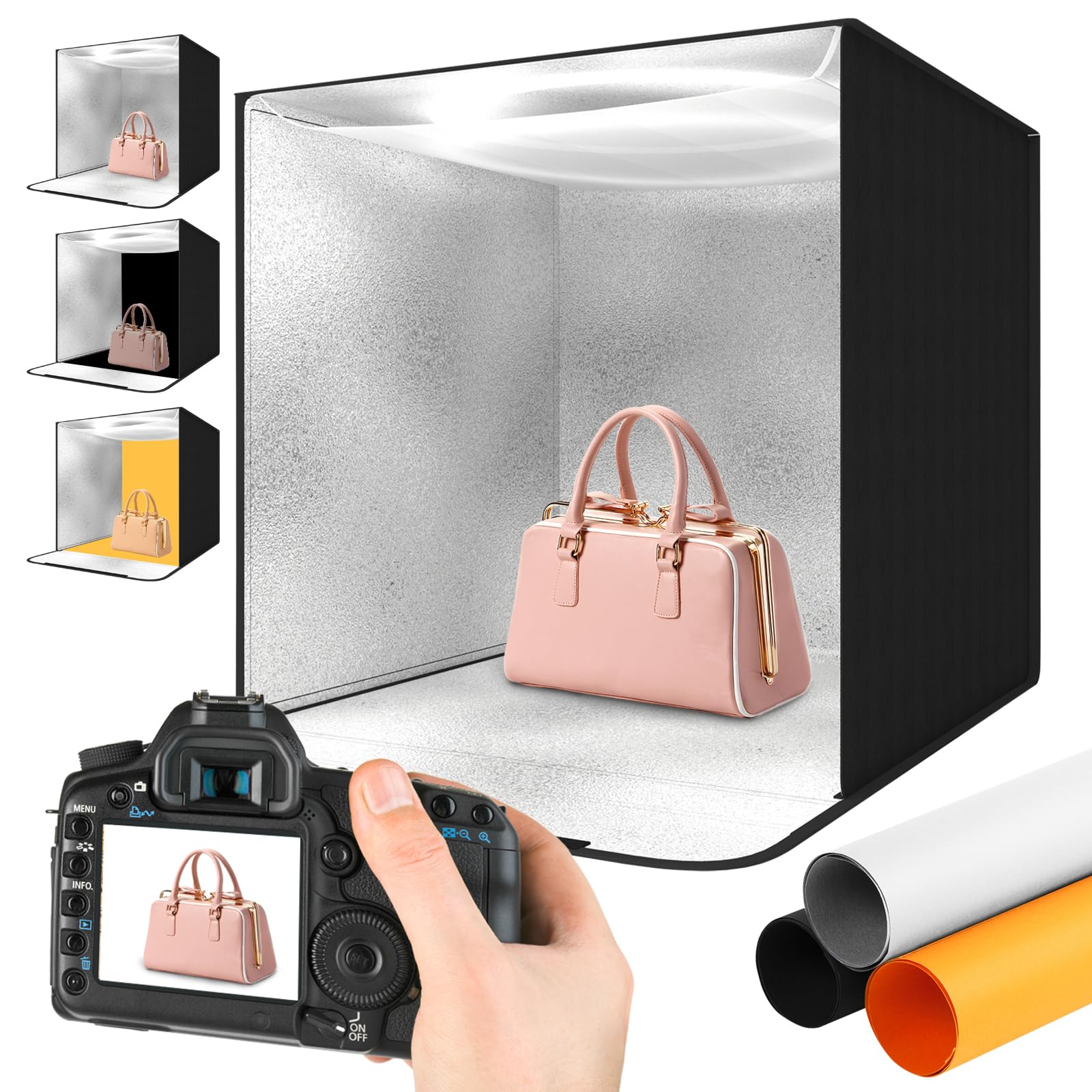 Amazon.com : Portable 24x24 inch Photo Studio Light Box