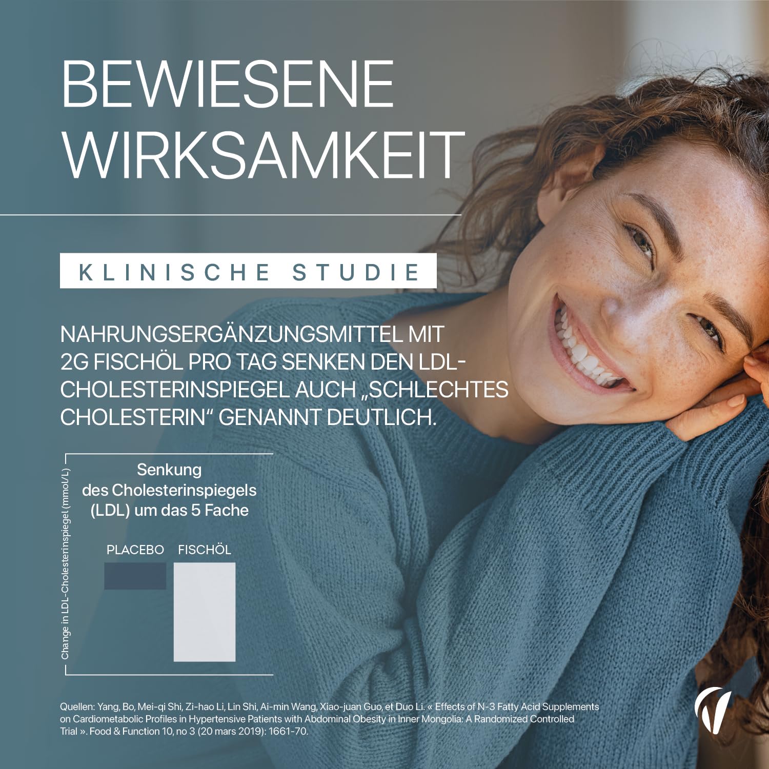 Omega 3 Wildfischöl 2000mg - 1000mg EPA, 500mg DHA, 120 Omega 3 Kapseln hochdosiert - Laborgeprüft, ohne unerwünschte Zusätze - Vitavea