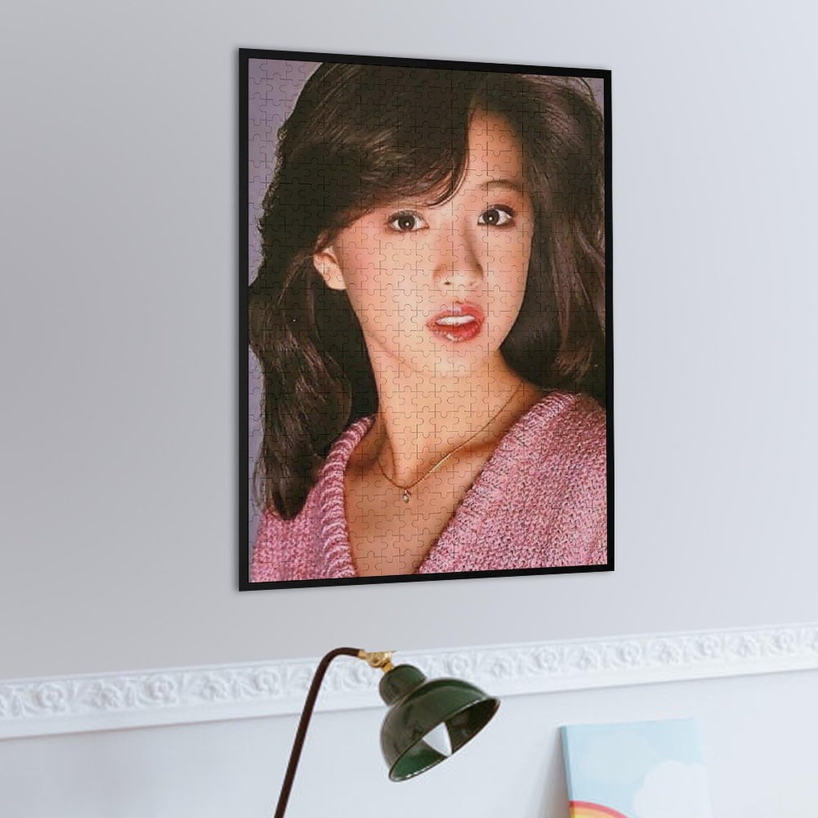 Amazon.co.jp: 中森明菜 ジグソーパズル 木製 パズル 壁飾り 初心者