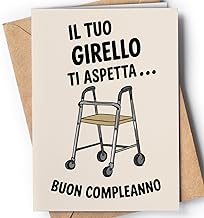 Birthday Card – Women's Birthday Card – For Him, For Her 18, 30, 40, 50 60 Years – Birthday Card for Girl, Boy – Happy Birthday – Greeting Walker EU 79