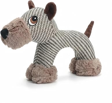 Dog Toys for Aggressive Chewers, Linen Safari Dog Companion for Heavy Chewers, Indestructible Robust Monkey Dog Toy, Resistant Squeaky Dog Toys, Unbreakable Textured Linen Dog Toys Dog