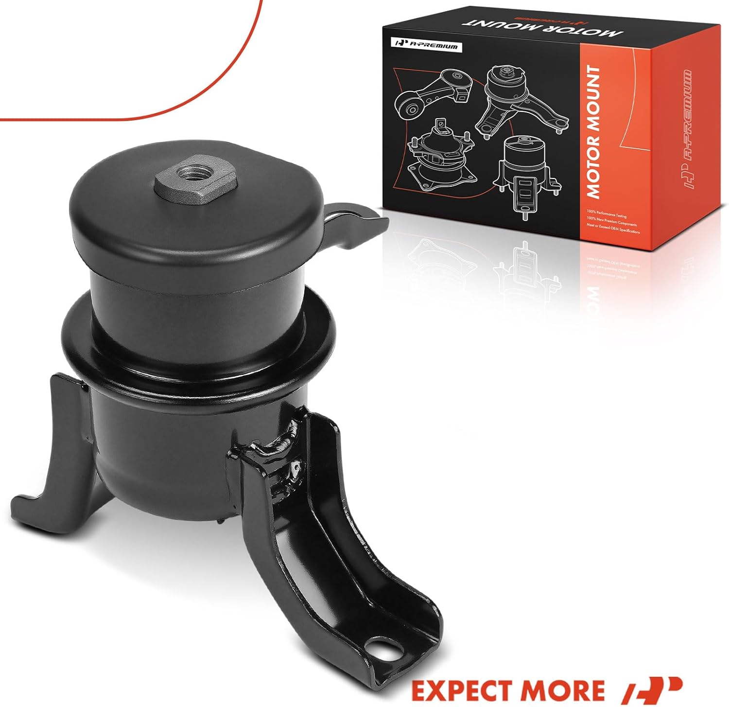 A-Premium Front Engine Motor Mount Compatible with Ford Escape 2005-2012 & Mazda Tribute 2005-2006 2008-2011 & Mercury Mariner 2005-2011