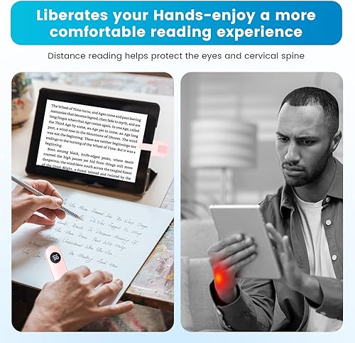 Miniatura 4 de Turner de páginas para Kindle Paperwhite, RF control remoto de clicker, girador de páginas, accesorios Kindle para iPhone, iPad, tabletas Android,