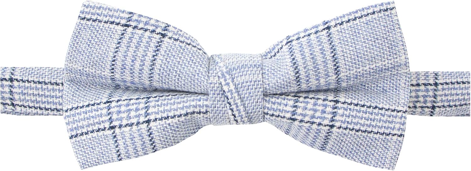 Spring Notion Men Glen Plaid Bow Tie